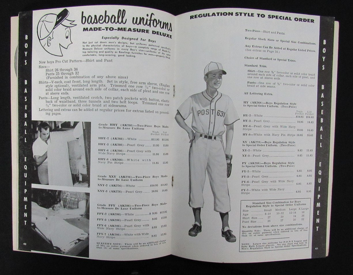 1957 Rawlings Spring and Summer Athletic Equipment Catalog Musial/Mantle 193508