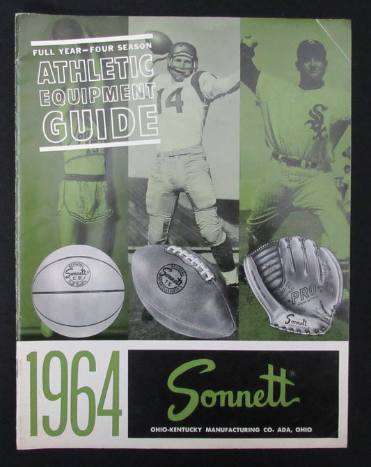 1964 Sonnett Full Year Four Season Athletic Equipment Guide 193512