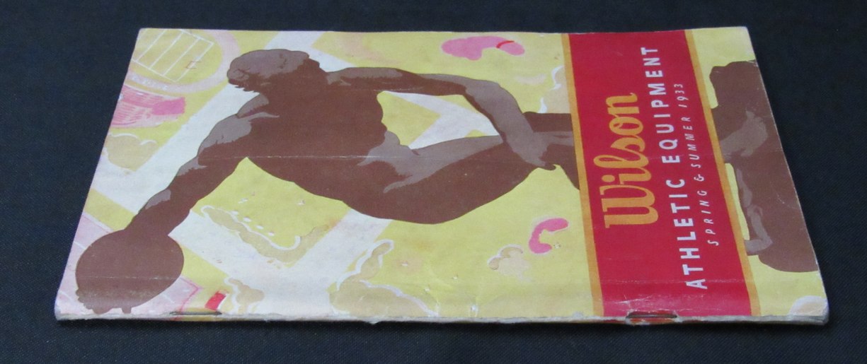 1933 Wilson Spring & Summer Sports Equipment Catalog 193855