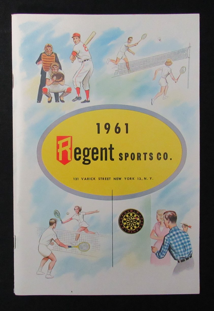 1961 Regent Sports Company Sports Equipment Catalog 193860
