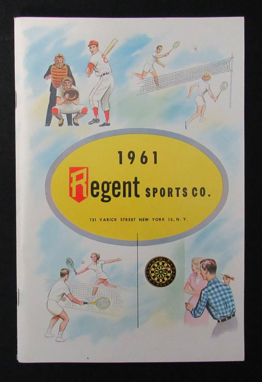 1961 Regent Sports Company Sports Equipment Catalog 193860