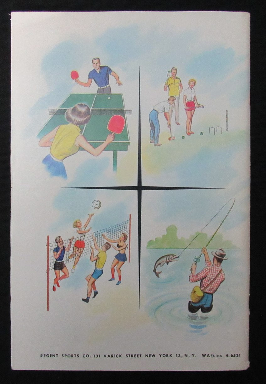 1961 Regent Sports Company Sports Equipment Catalog 193860