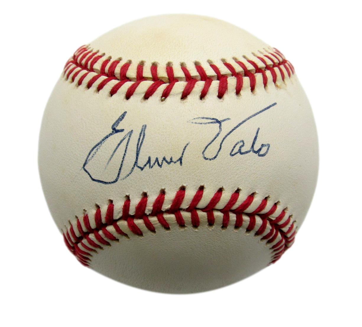 Elmer Valo Signed/Autographed OAL Baseball Philadelphia Athletics PSA/DNA 194405