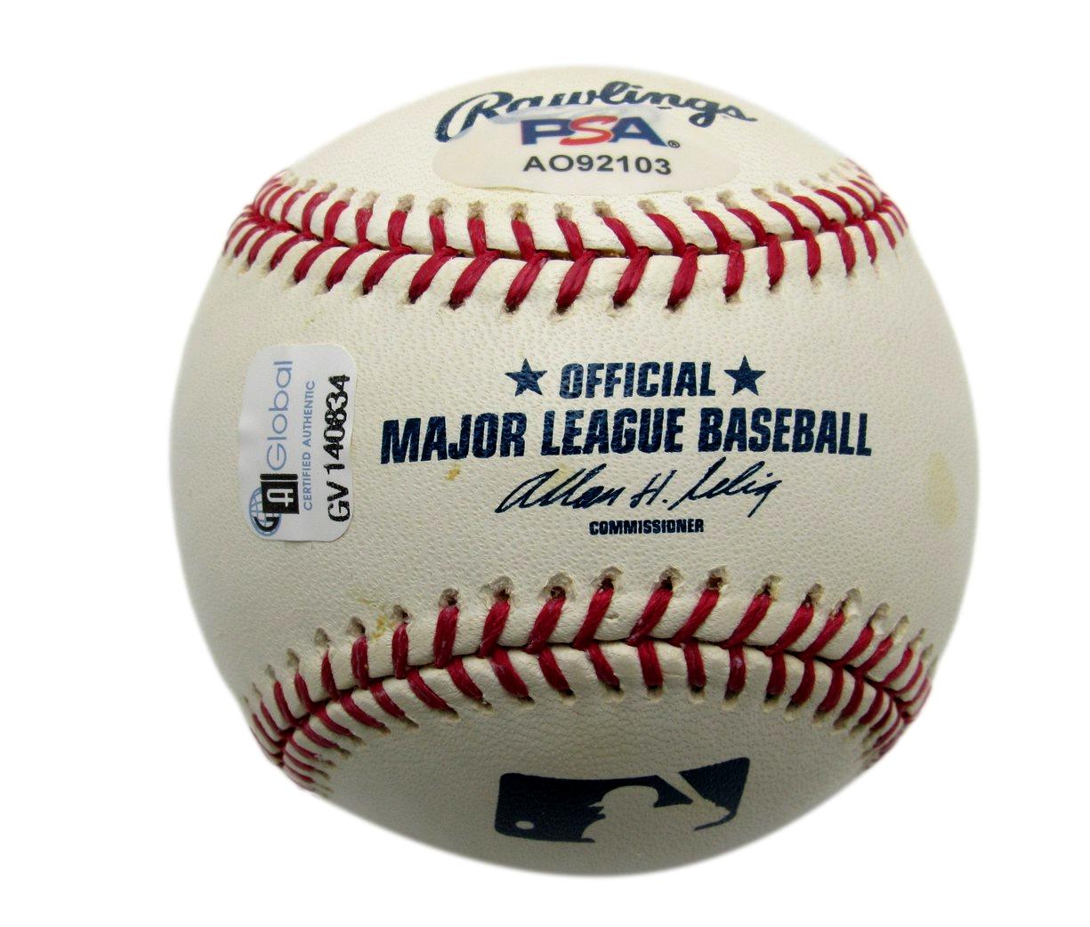 Alex Rodriguez Signed/Autographed OML Baseball New York Yankees PSA/DNA 194408