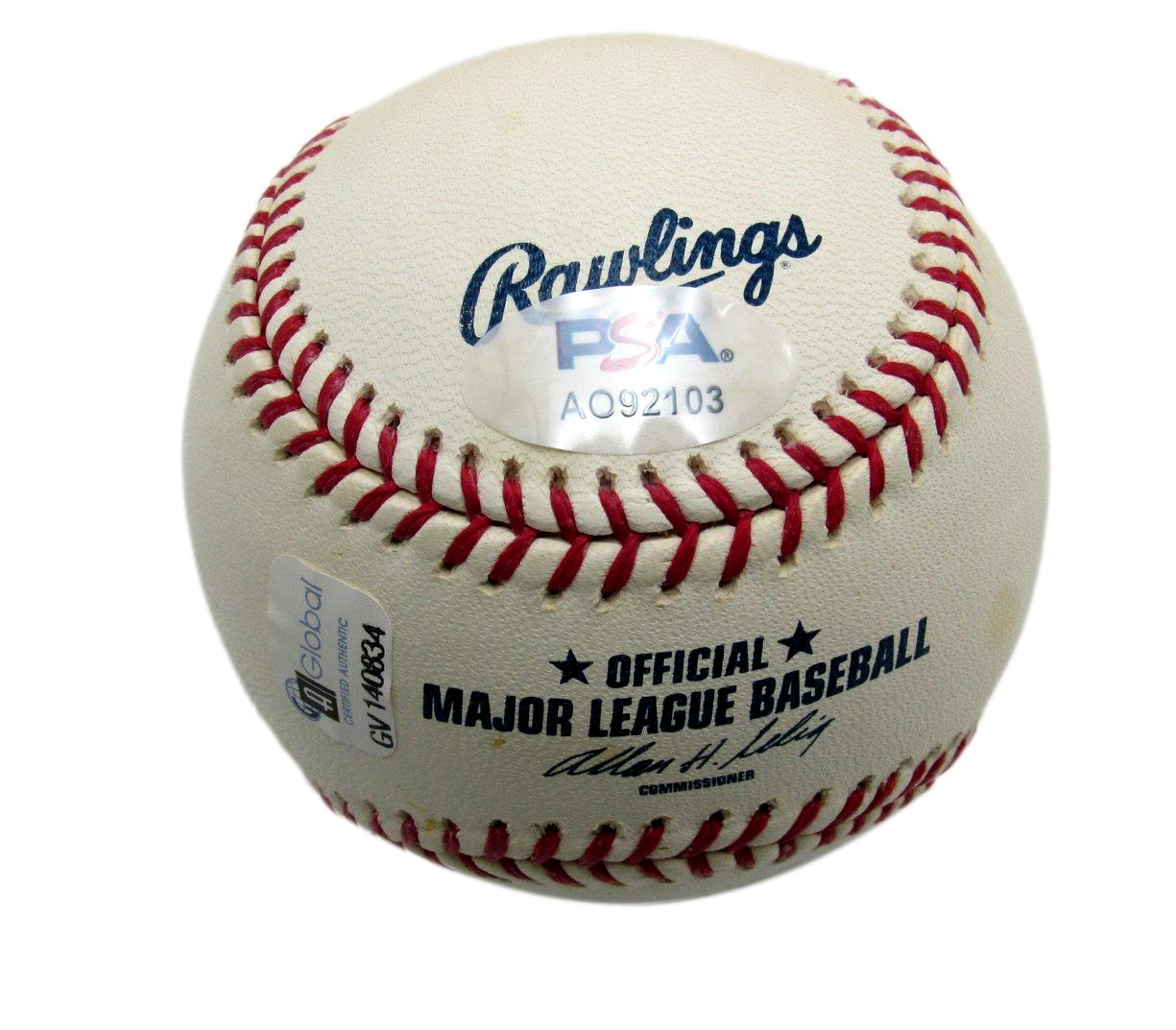 Alex Rodriguez Signed/Autographed OML Baseball New York Yankees PSA/DNA 194408