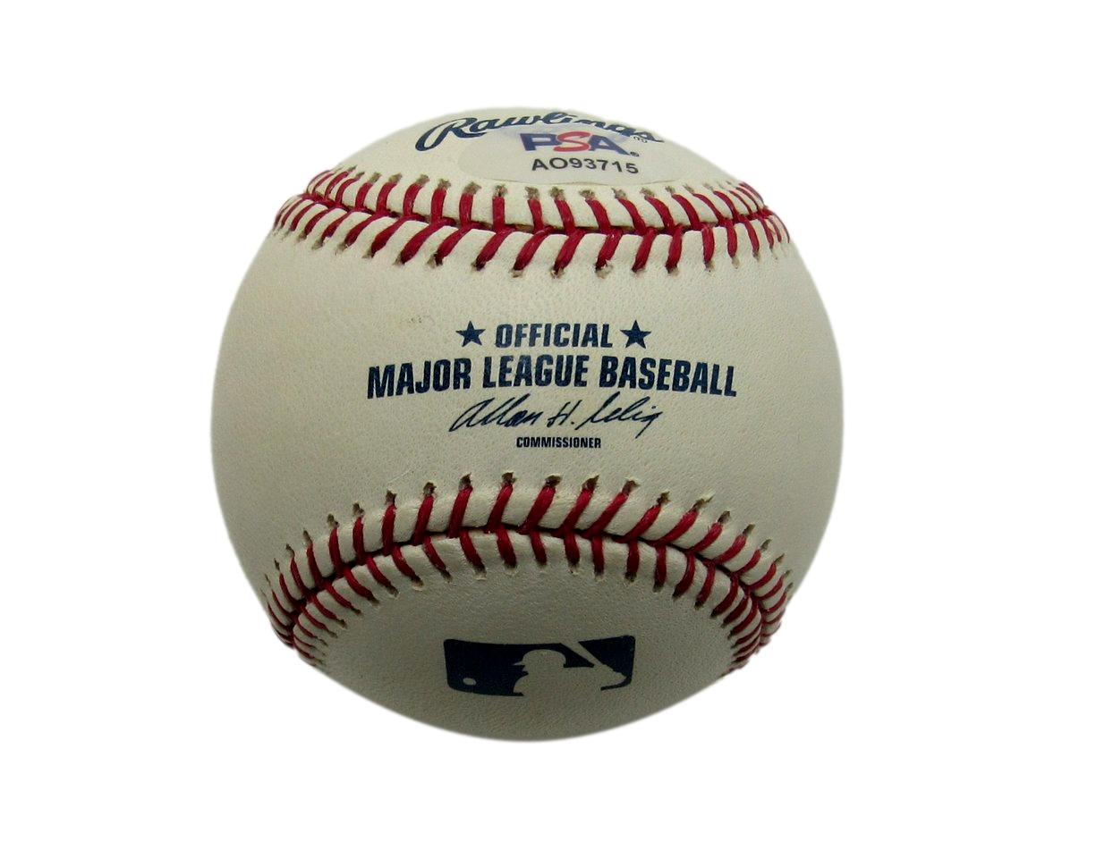 Chase Utley Signed/Autographed OML Baseball Philadelphia Phillies PSA/DNA 194392