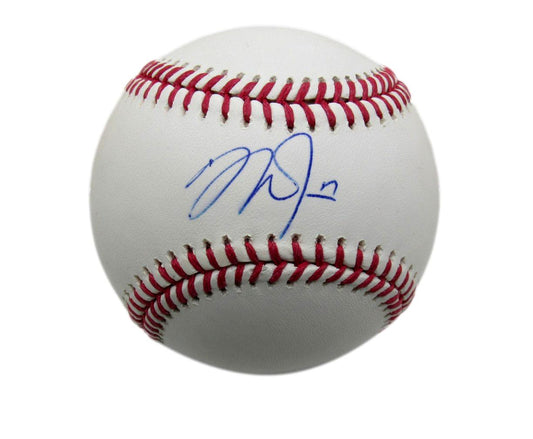Mike Trout Signed/Autographed OML Baseball Los Angeles Angels PSA/DNA 194395