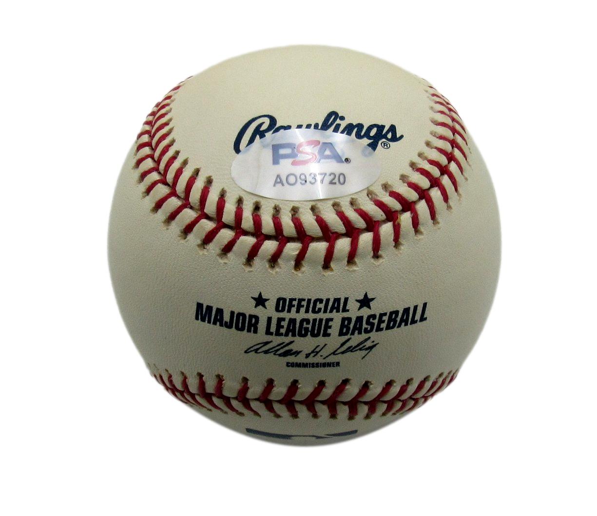 Mike Trout Signed/Autographed OML Baseball Los Angeles Angels PSA/DNA 194397