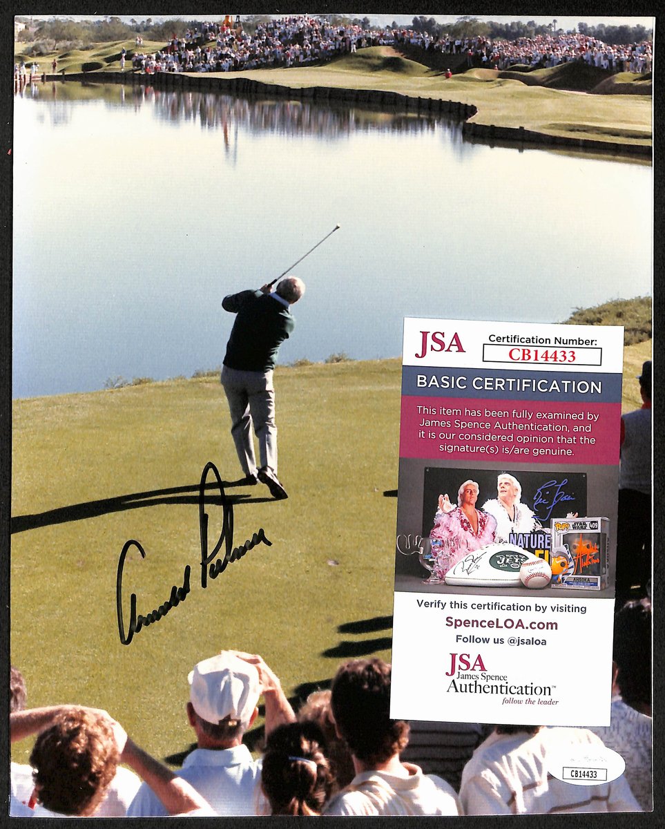 Arnold Palmer Signed/Autographed 8x10 Photo JSA 194955