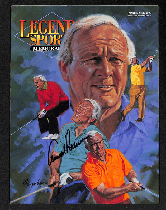 Arnold Palmer Signed Mar/Apr 1963 Legends Sports Memorabilia Magazine JSA 194961