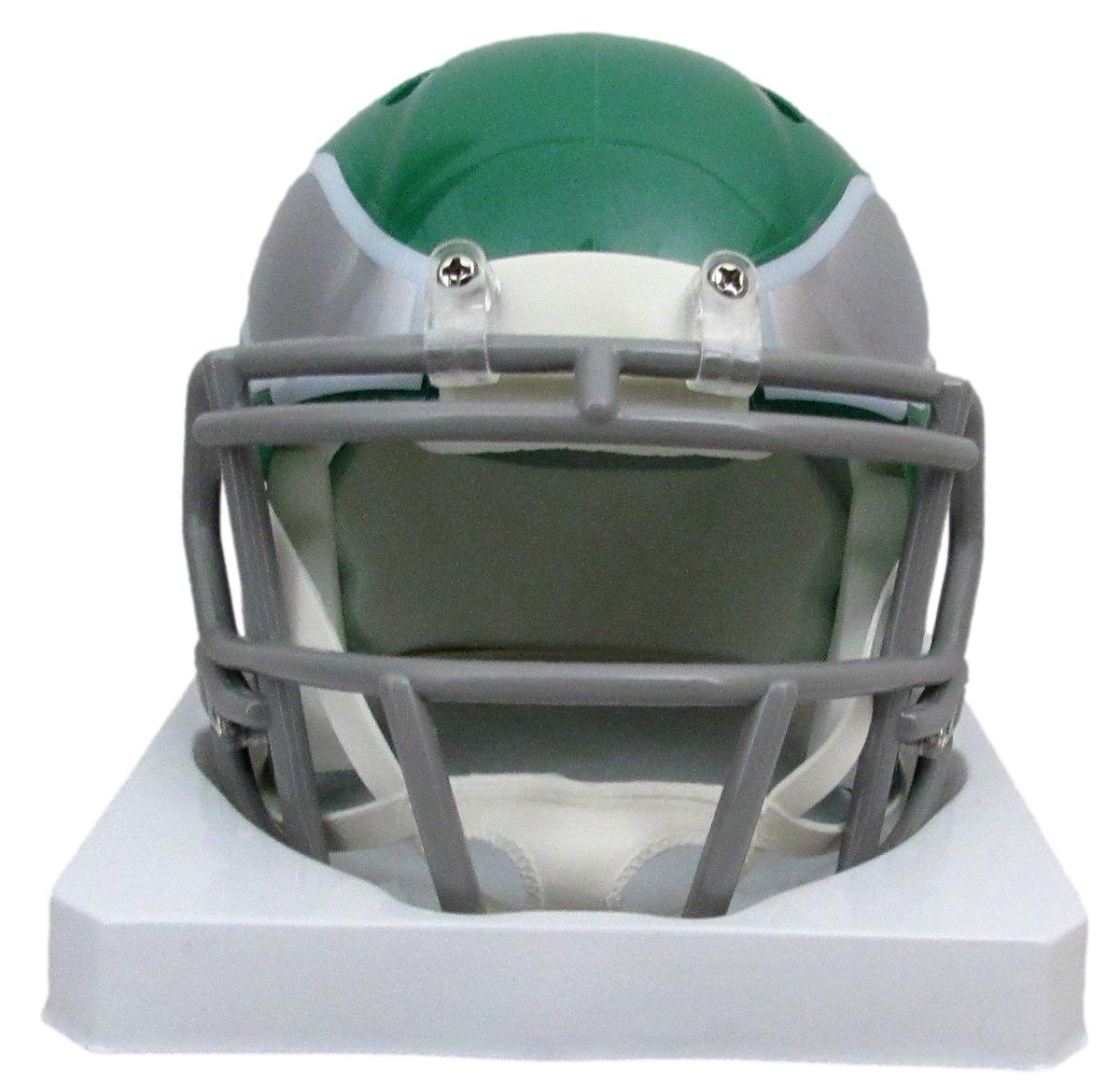 A.J. Brown Signed/Auto Mini Kelly Green Football Helmet Eagles Beckett 195532