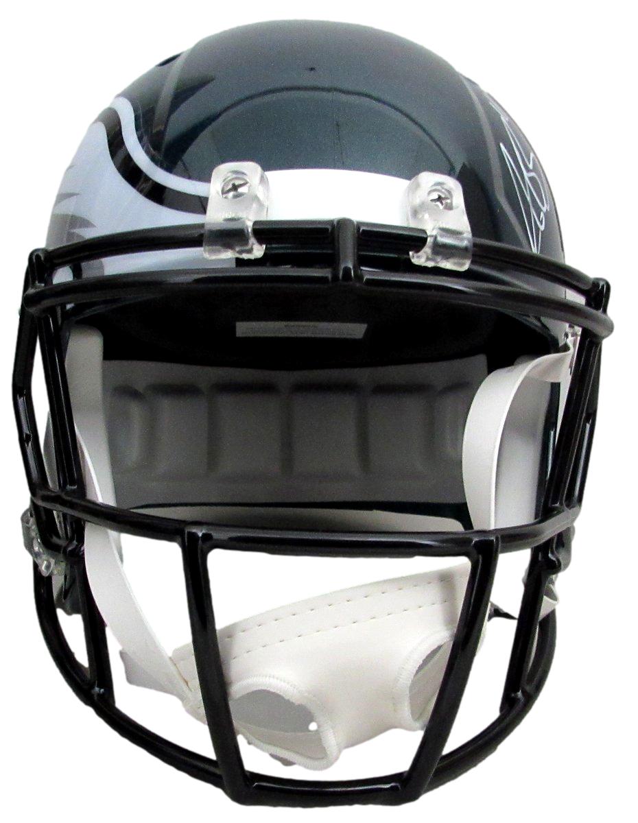 A.J. Brown Signed Full Size Replica SB LIX Champion Helmet Eagles Beckett 195533