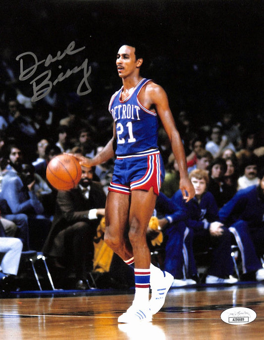 Dave Bing HOF Signed/Autographed 8x10 Photo Detroit Pistons JSA 194945