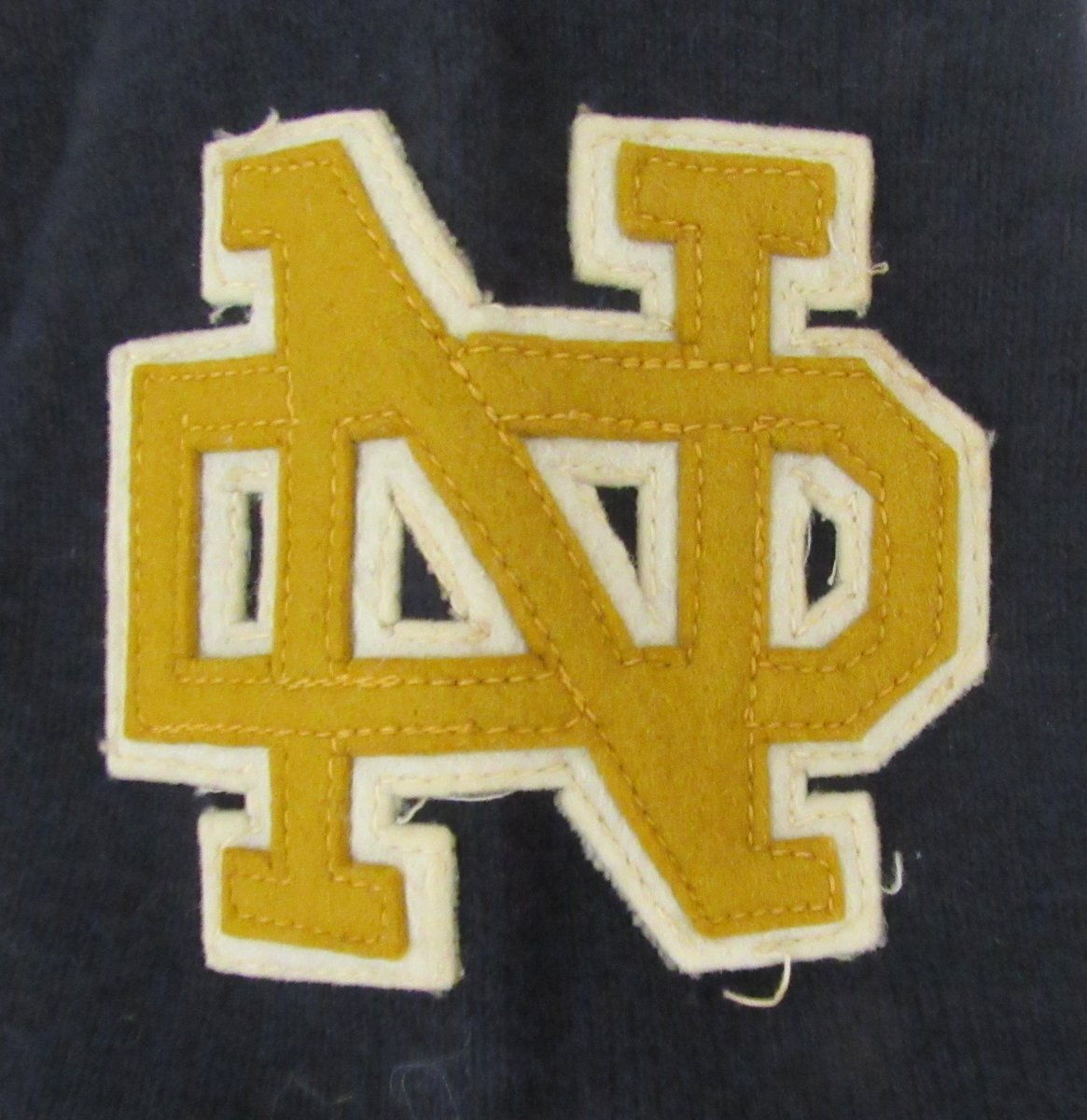 Rare late 1930s or early 40s Notre Dame Long Sleeve Sweater Size 42 195547