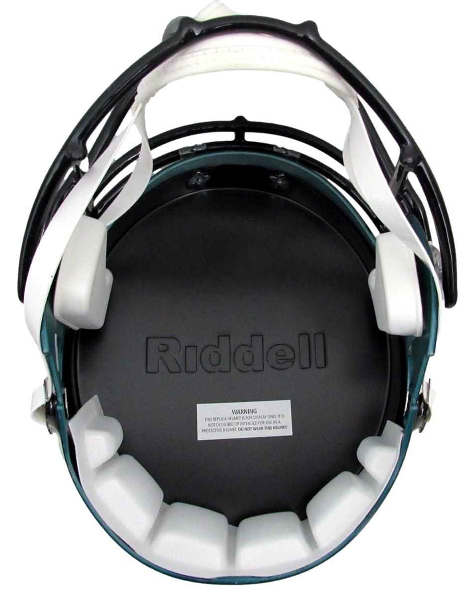 Quinyon Mitchell Signed Full Size Replica SB LIX Champs Helmet Eagles PSA/DNA