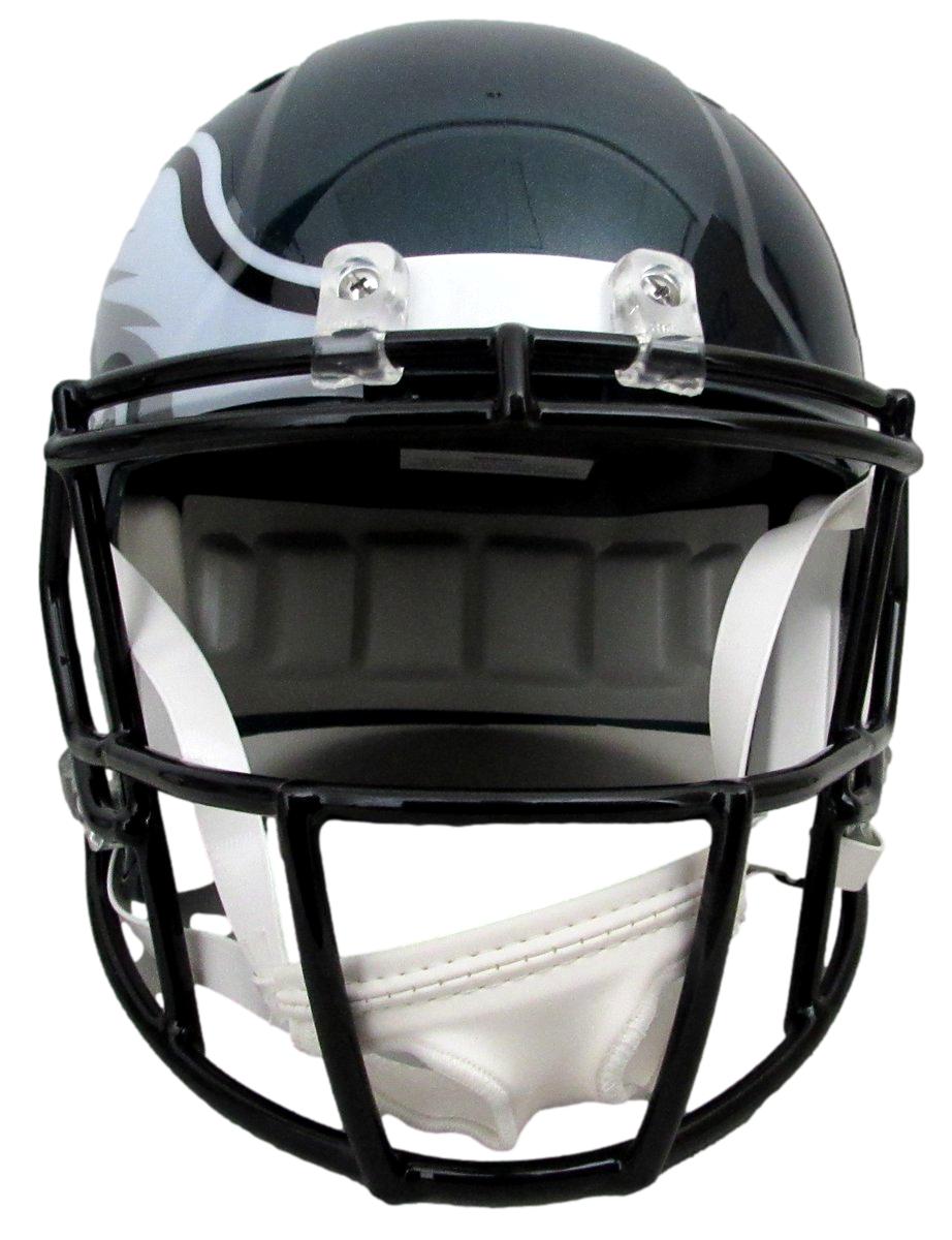 Brandon Graham Signed Full Size Replica SB LIX Champs Helmet Eagles BAS 195556