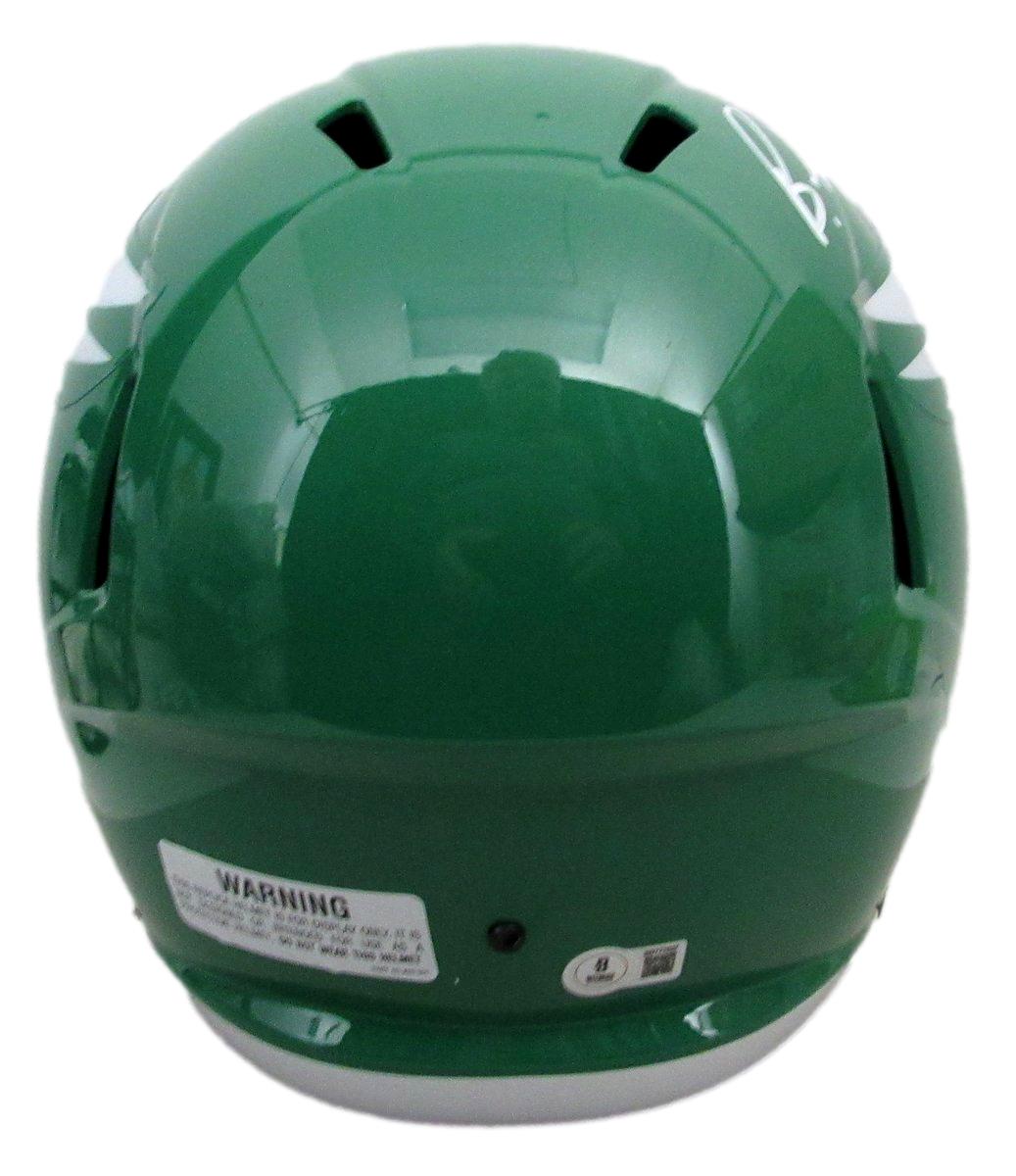 Brandon Graham Signed Kelly-Green Full Size Replica Helmet Eagles BAS 195558