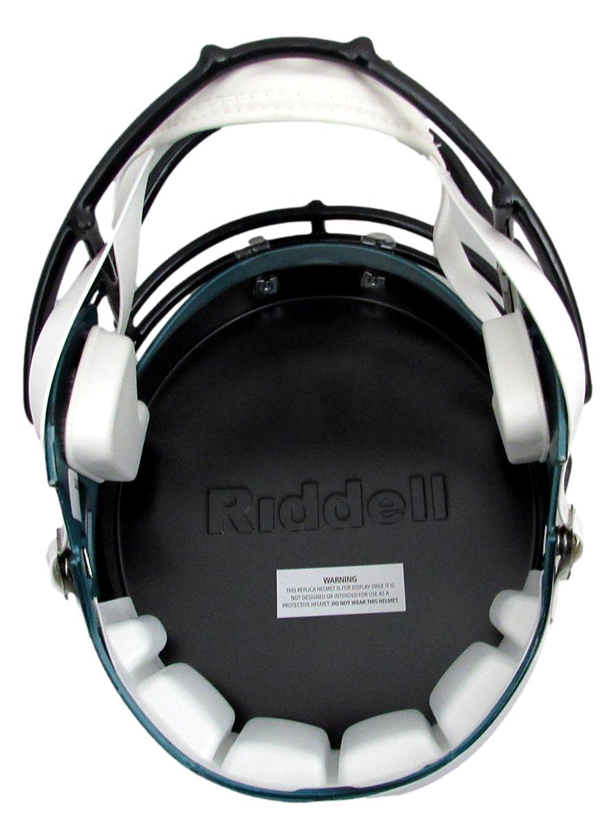 Siriani/Big Dom/Roseman Signed Full Size Replica SB LIX Champs Helmet Eagles BAS