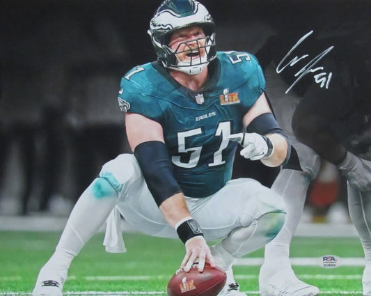 Cam Jurgens Signed/Autographed 11x14 Photo Philadelphia Eagles PSA/DNA 194689