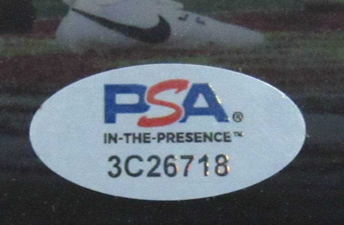 Jake Elliott Signed/Inscribed 8x10 Photo Philadelphia Eagles PSA/DNA 194692