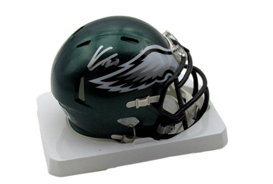 Kenny Gainwell Signed/Autographed Green Speed Mini Helmet Eagles BAS 192749