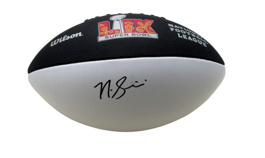 Nick Siriani Signed/Auto Super Bowl LIX Logo Football Eagles Beckett 193560