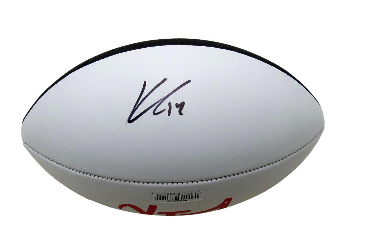 Kenny Gainwell Signed/Auto Super Bowl LIX Logo Football Eagles Beckett 193564