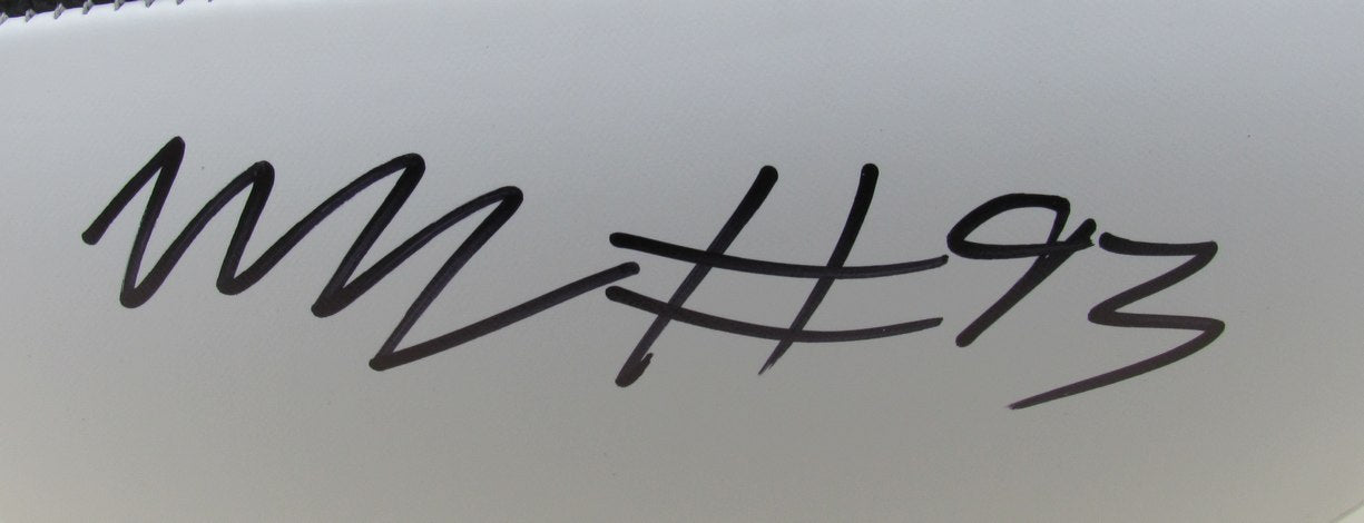 Milton Williams Signed/Auto Super Bowl LIX Logo Football Eagles Beckett 193566