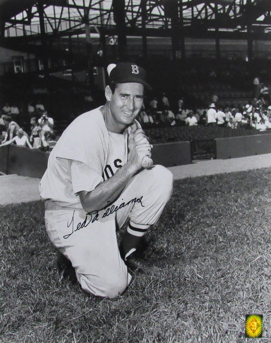 Ted Williams HOF Signed/Autographed 16x20 Photo Boston Red Sox PSA/DNA 192807