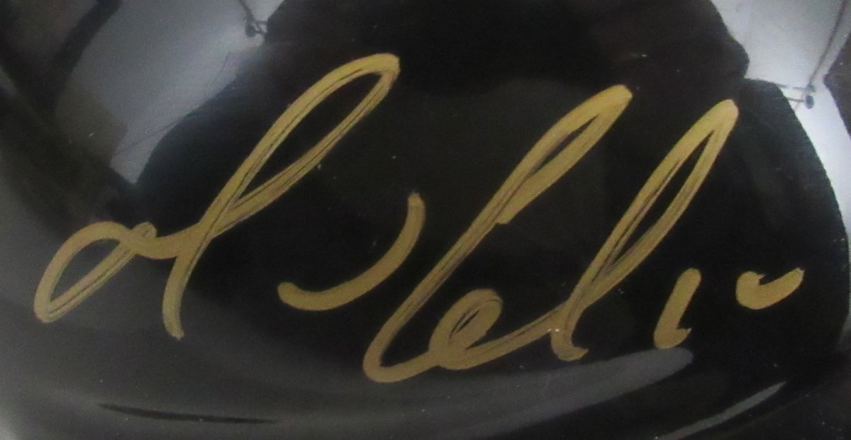 Mario Lemieux Signed/Auto Mini Hockey Helmet Pittsburgh Penguins PSA 192830