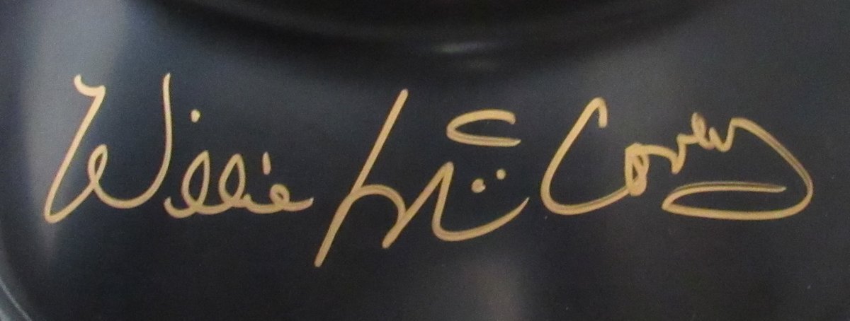 Willie McCovey HOF Signed Full Size Authentic Batting Helmet Giants PSA 192841