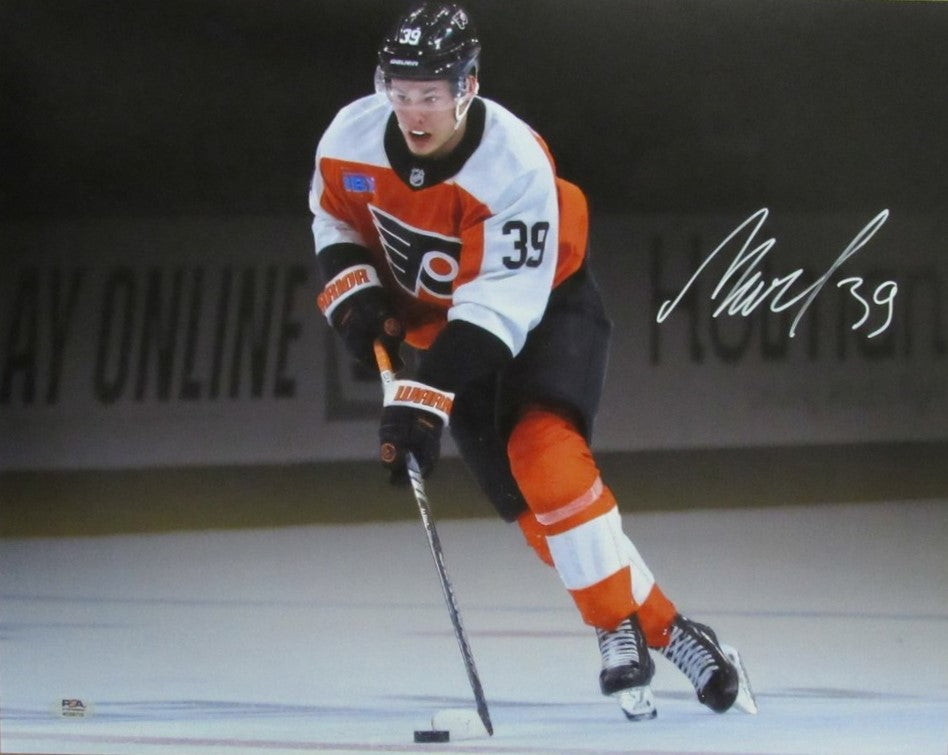 Matvei Michkov Signed/Autographed 16x20 Photo Philadelphia Flyers PSA/DNA 195241
