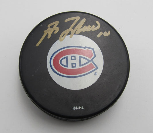 Guy Lafleur HOF Signed/Autographed Montreal Canadiens Hockey Puck PSA 193975