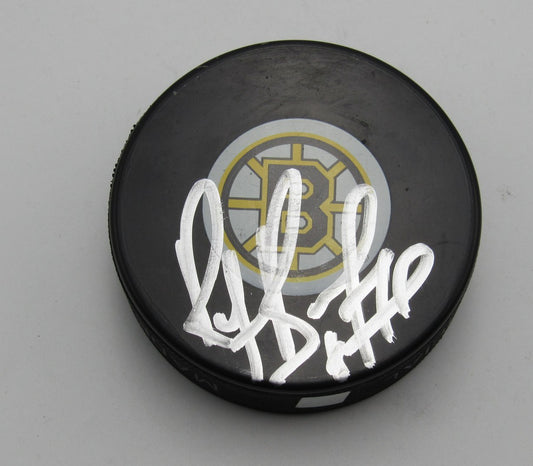 Ray Bourque HOF Signed/Autographed Boston Bruins Hockey Puck PSA 194279