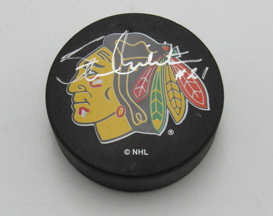 Stan Mikita HOF Signed/Autographed Chicago Black Hawks Hockey Puck PSA 194281
