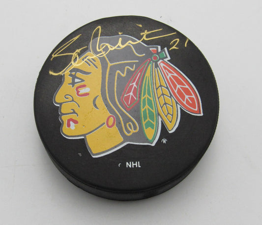 Stan Mikita HOF Signed/Autographed Chicago Black Hawks Hockey Puck PSA 194289
