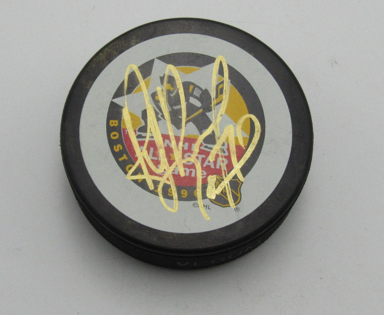 Ray Bourque HOF Signed/Auto 1996 All Star Hockey Puck Boston Bruins PSA 194303