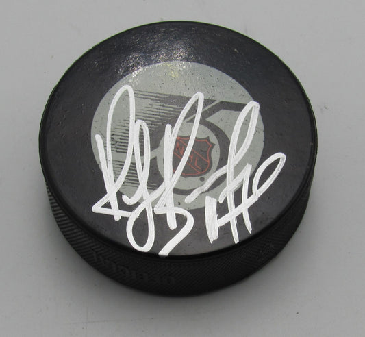 Ray Bourque HOF Signed/Auto NHL 75 Official Game Hockey Puck Bruins PSA 194312
