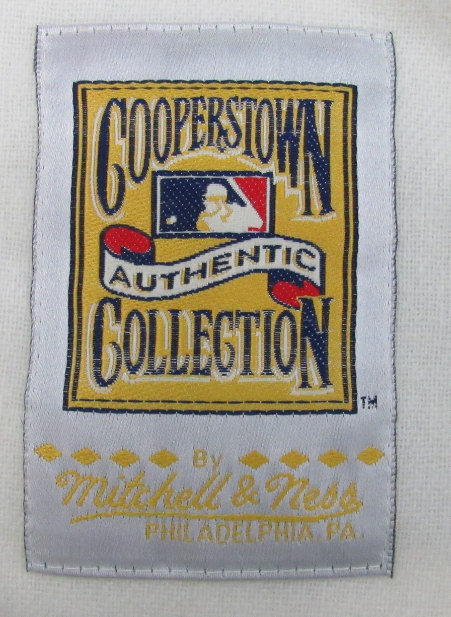 Stan Musial HOF Signed/Insc Mitchell & Ness Baseball Jersey Cardinals PSA 195277