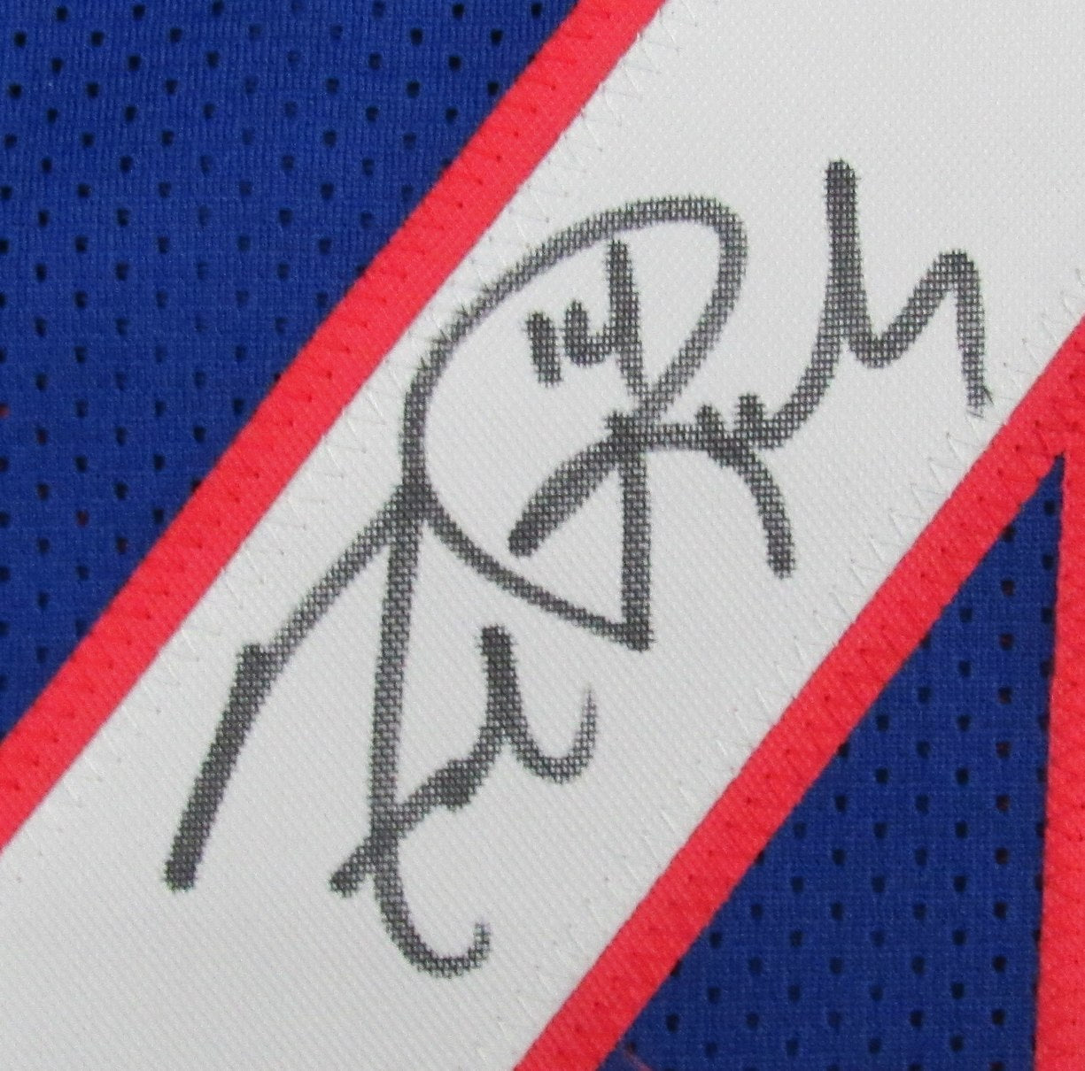 Frank Reich Signed/Autographed Blue Buffalo Bills Football Jersey JSA 194694