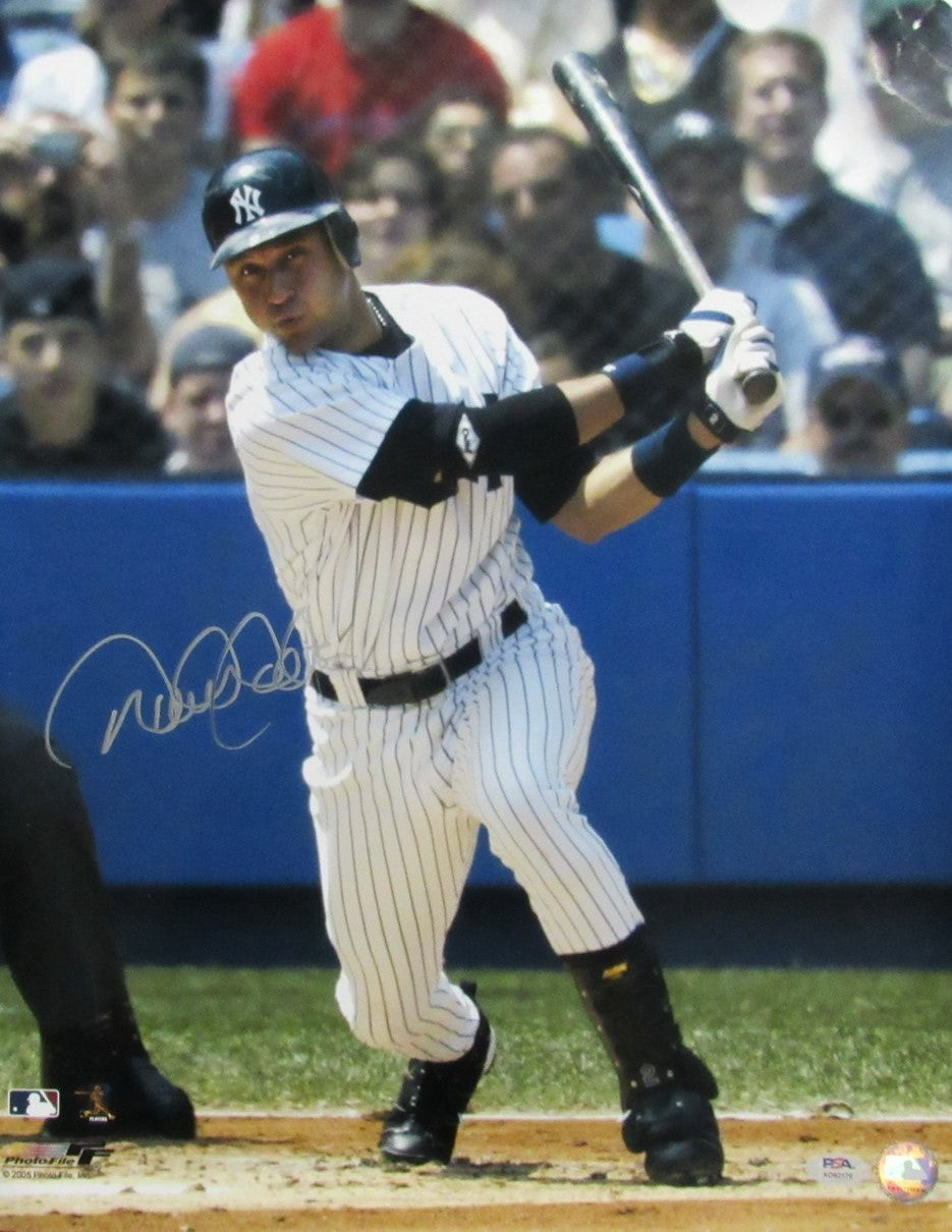 Derek Jeter HOF New York Yankees Signed/Autographed 16x20 Photo PSA 194702