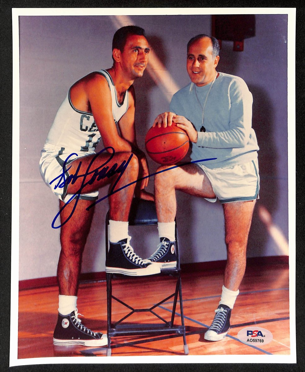Bob Cousy HOF Signed/Autographed 8x10 Photo Boston Celtics PSA 194979
