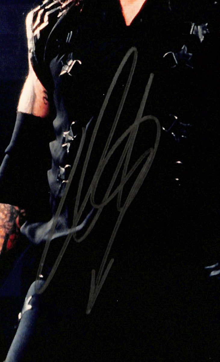 Undertaker Signed/Autographed 8x10 Photo Pro Wrestler PSA 194982