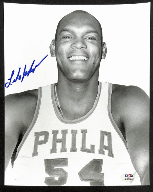 Lucious Luke Jackson Signed/Autographed 8x10 Photo Philadelphia 76ers PSA 195000