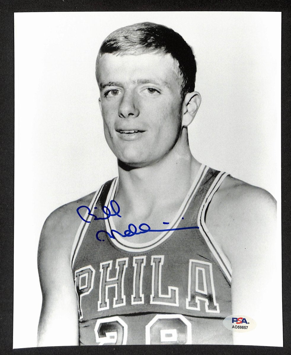 Bill Melchionni Signed/Autographed 8x10 Photo Philadelphia 76ers PSA 195005