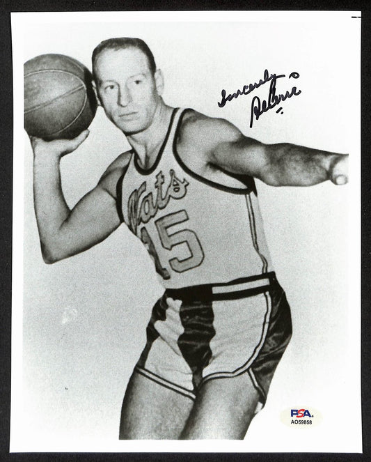 Al Cervi HOF Signed/Autographed 8x10 Photo Syracuse Nationals PSA 195006