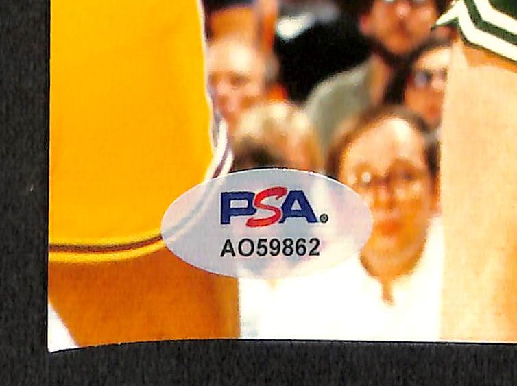 Bob McAdoo HOF Signed/Autographed 8x10 Photo Los Angeles Lakers PSA 195007