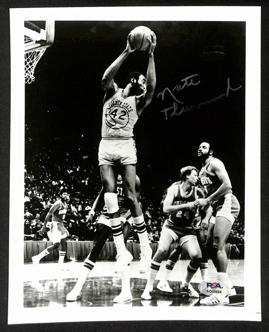 Nate Thurmond HOF Signed/Auto 8x10 Photo Golden State Warriors PSA 195009