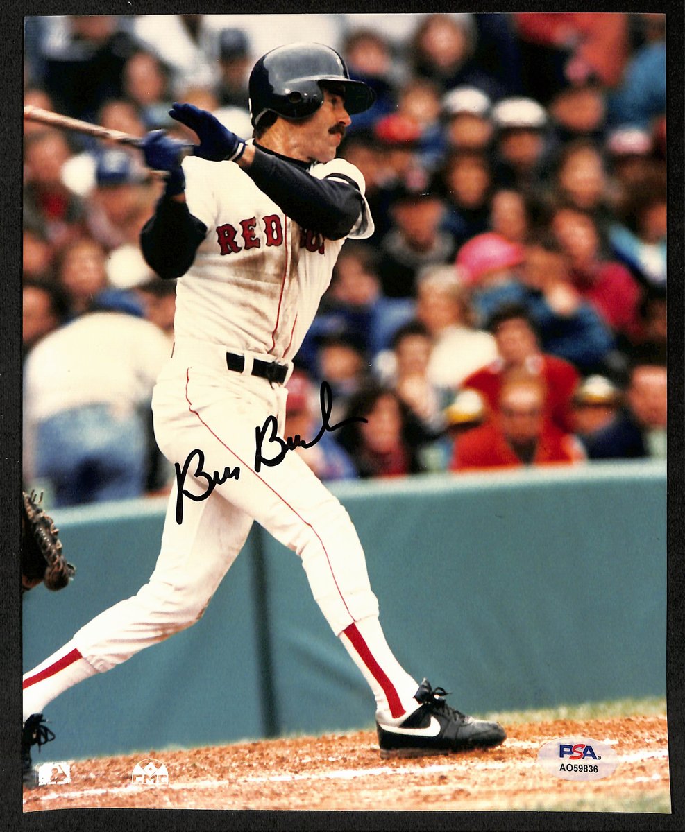 Bill Buckner Signed/Autographed 8x10 Photo Boston Red Sox PSA 195013