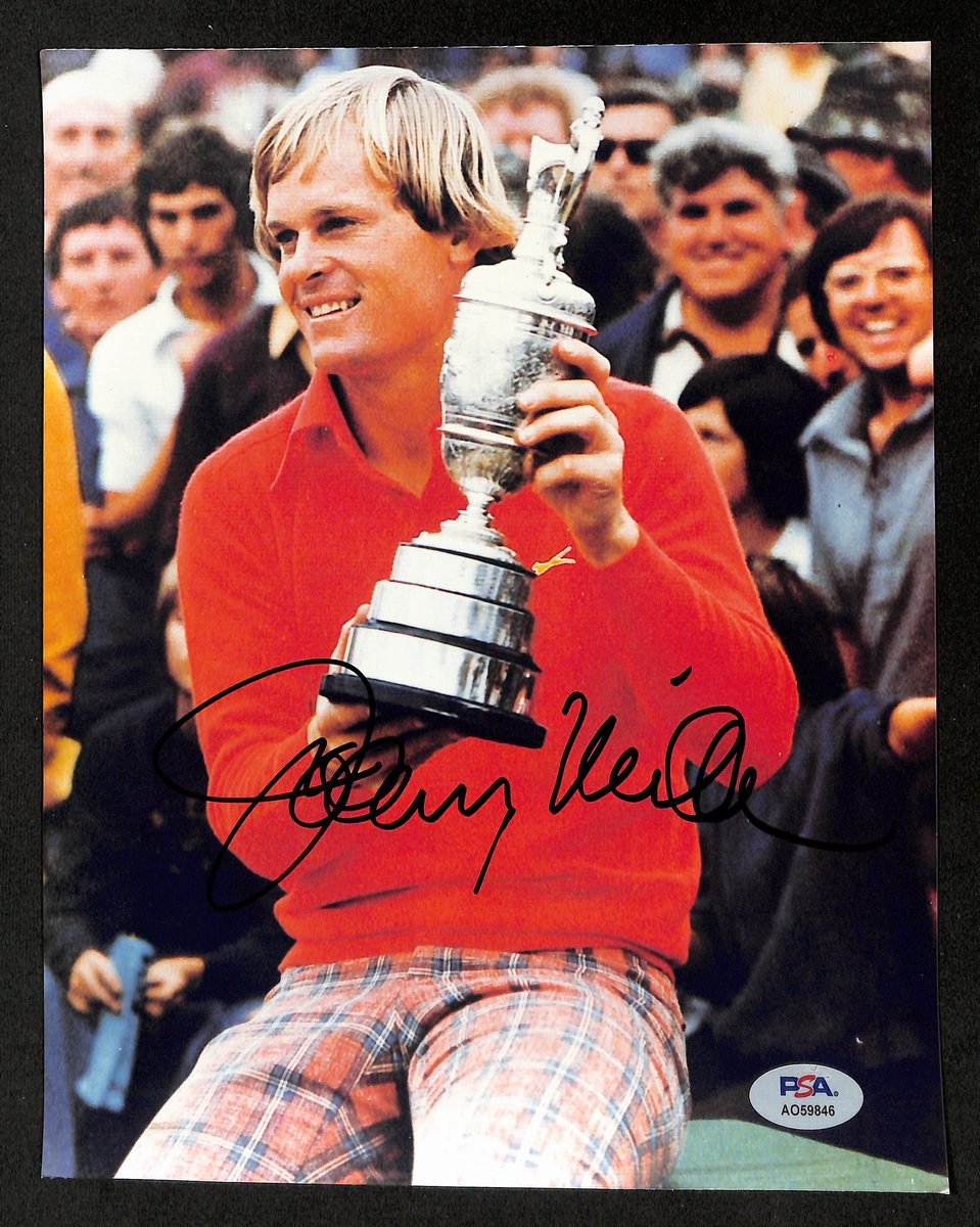 Johnny Miller Signed/Autographed 8x10 Photo PGA Champ PSA 195026